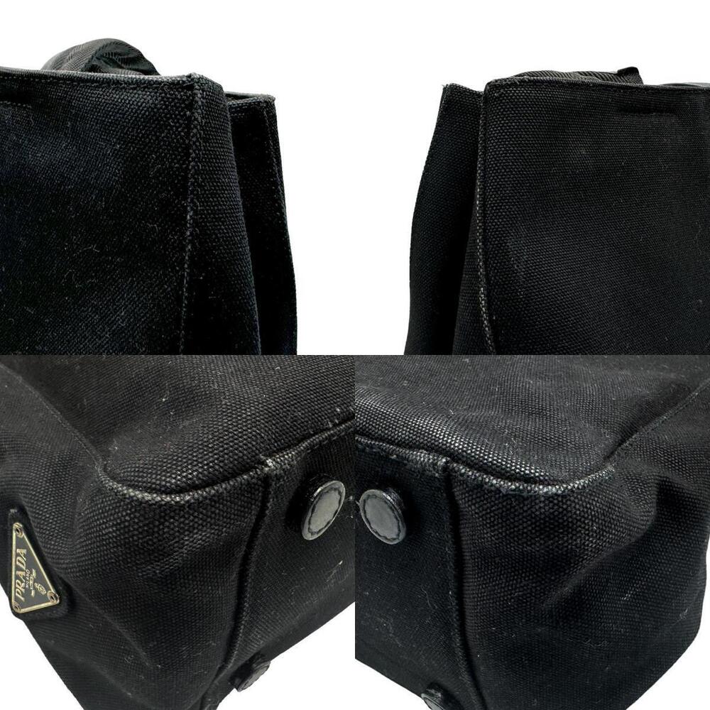 Prada handbag black canvas - Picture 4 of 4